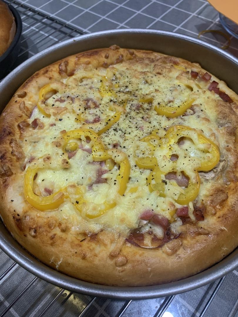 金枪鱼火腿pizza