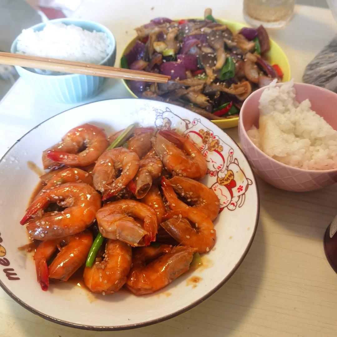 油焖大虾