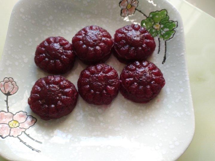 彩色冰皮月饼