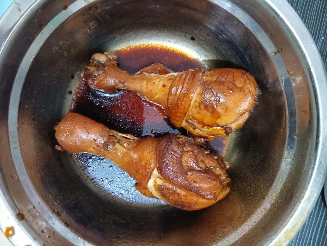 超省事酱油鸡腿，泡着就行！超级嫩~
