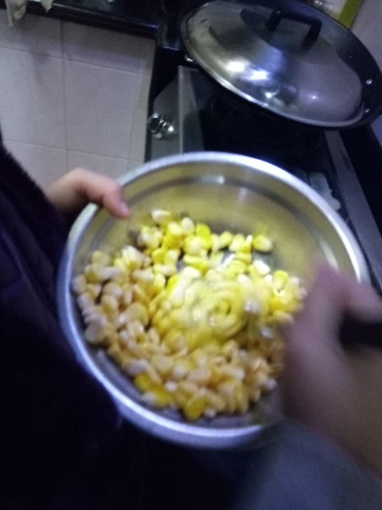 玉米烙（潮汕小吃）的做法 步骤2
