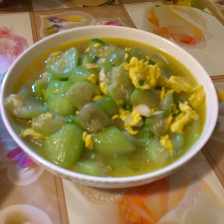 丝瓜炒蛋
