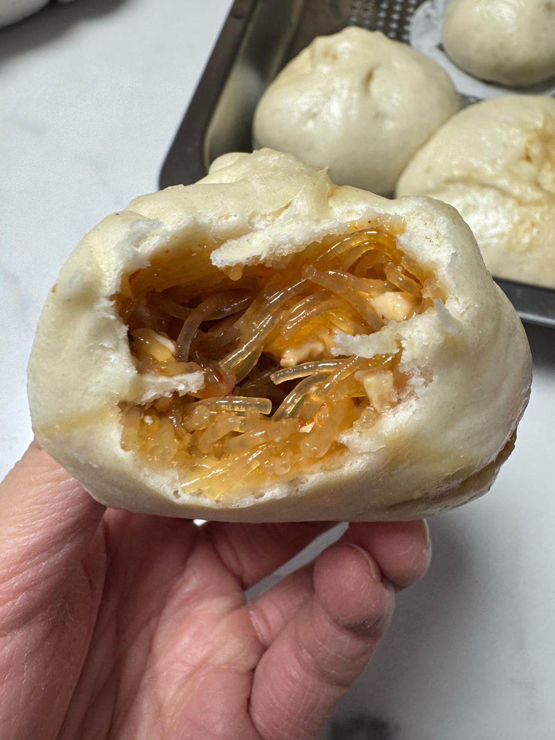 豆腐粉丝包（剁椒版）的做法