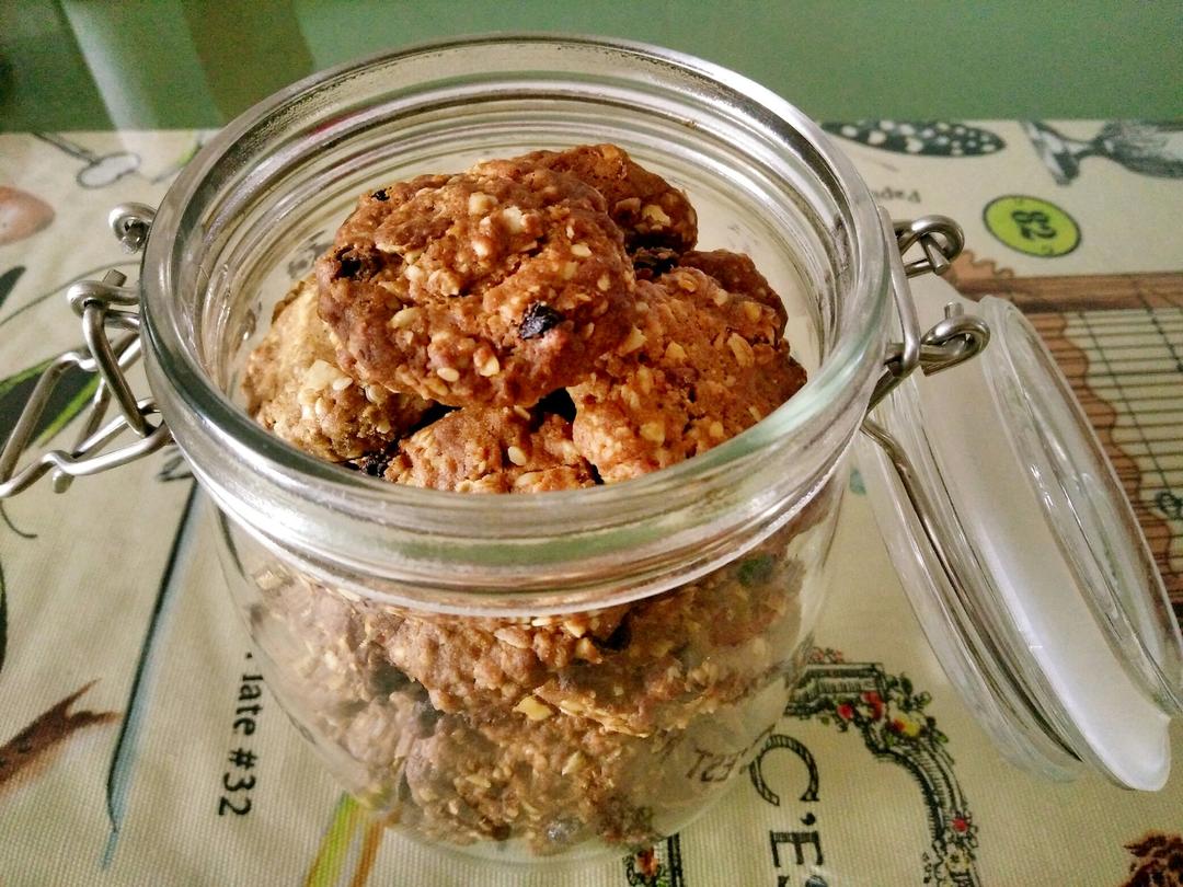 完美软版葡萄干燕麦饼干（超级好吃啊）