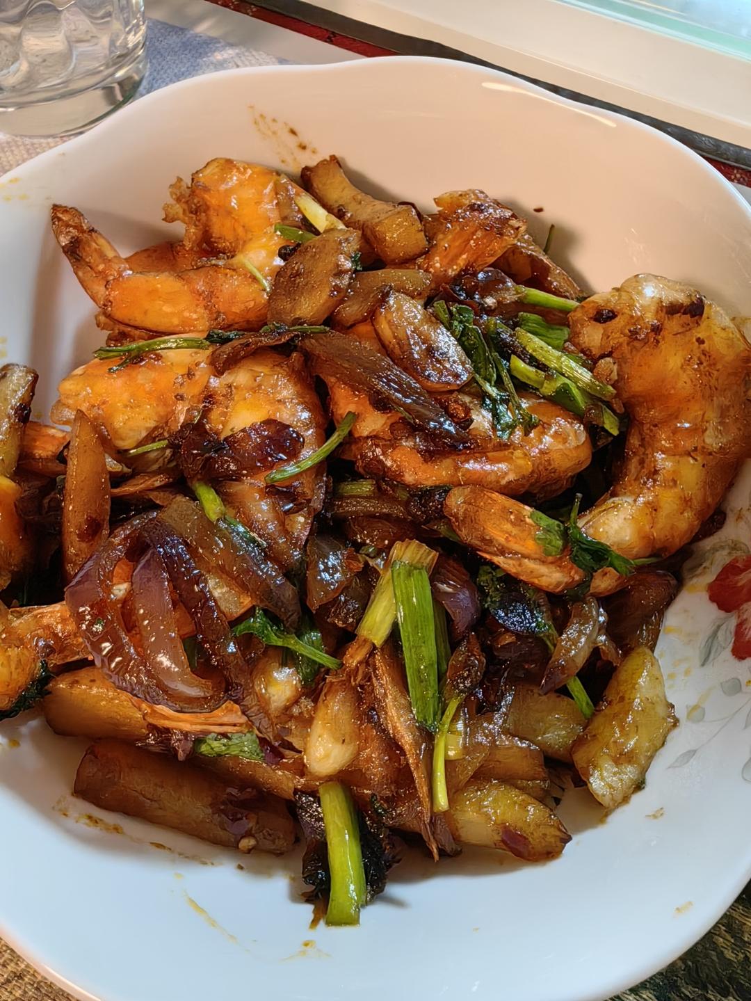 干锅香辣虾