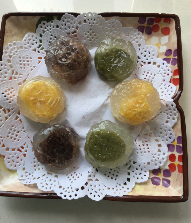 水晶月饼