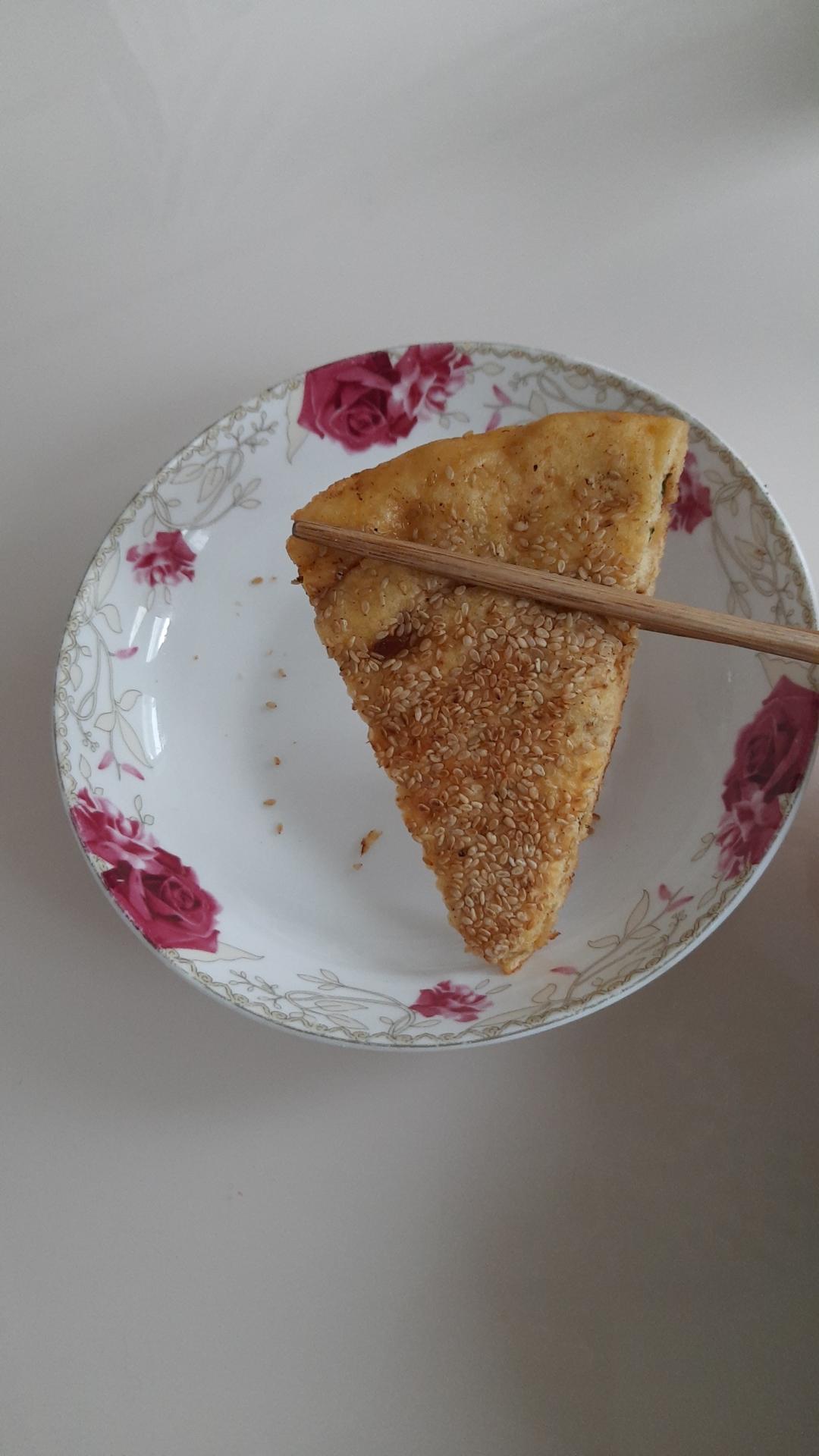 烫面加发面松软玉米饼的做法