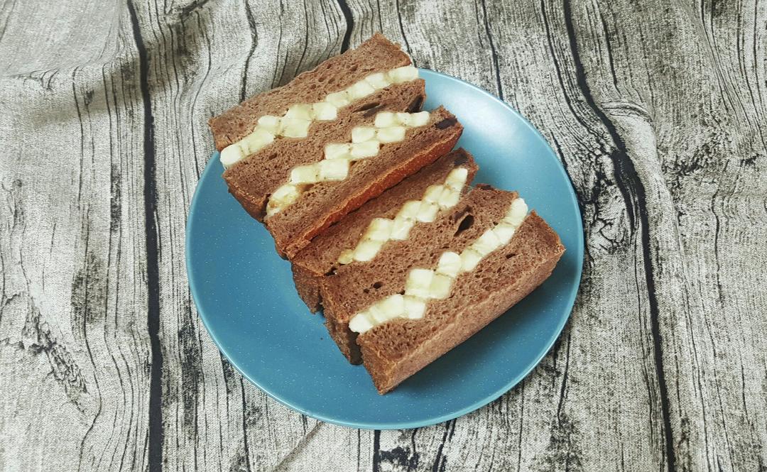 香蕉双享三明治