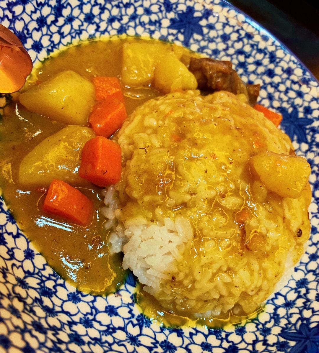 堂妈教你做咖喱牛肉饭