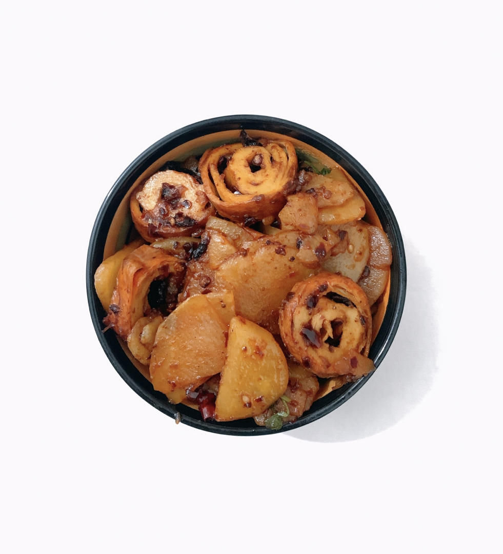 回锅土豆片（老干妈版）