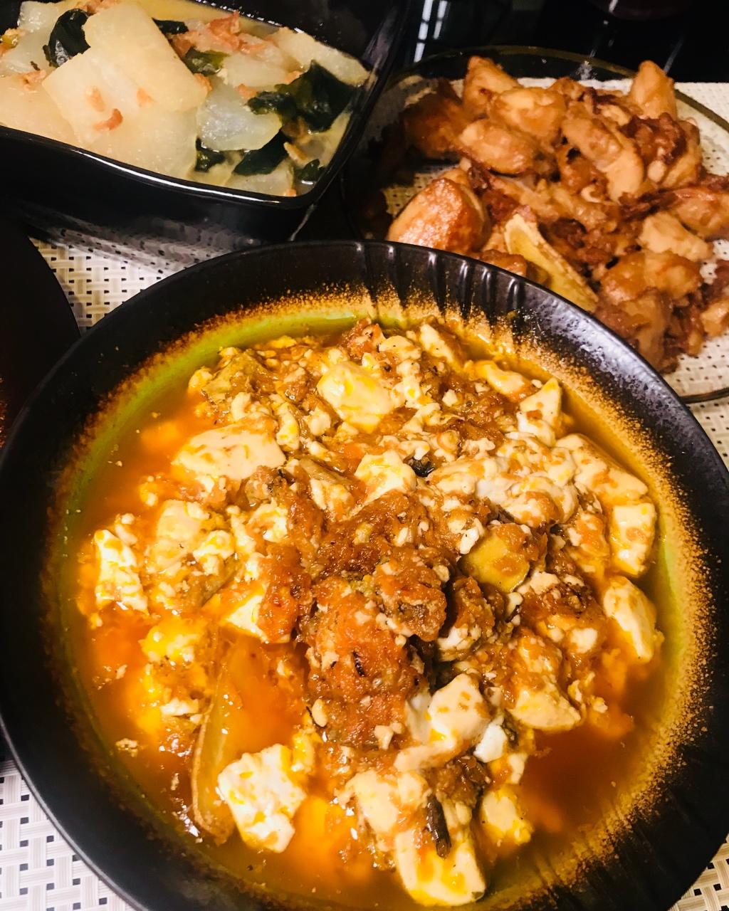 蟹粉烩豆腐