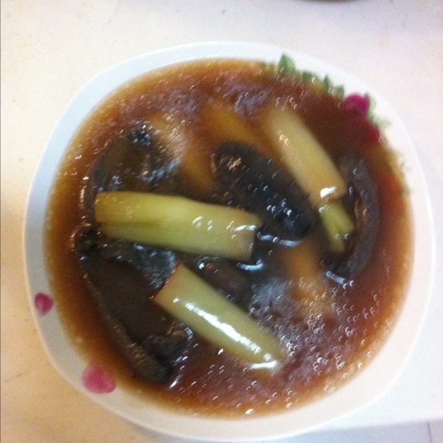 家庭版葱烧海参