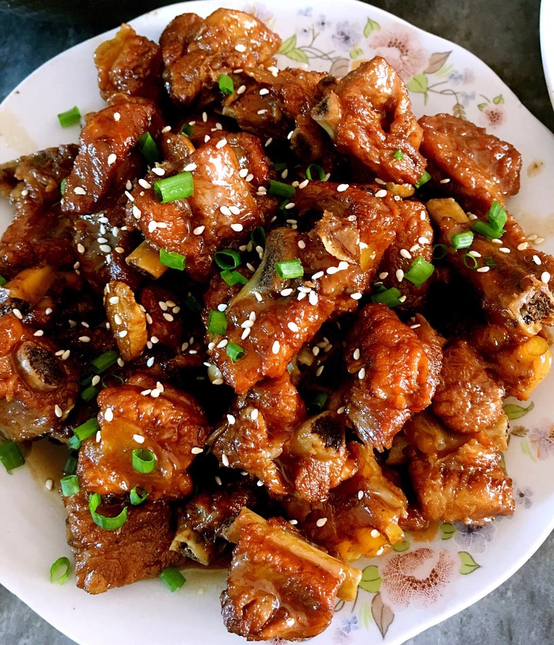 懒人版糖醋排骨