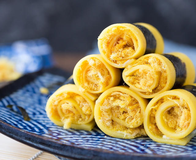 肉松紫菜卷的做法