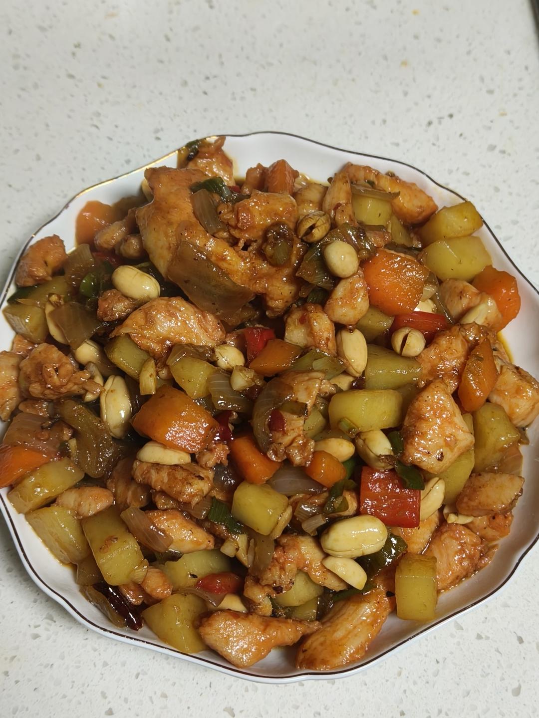 两个人一起炫饭啦！