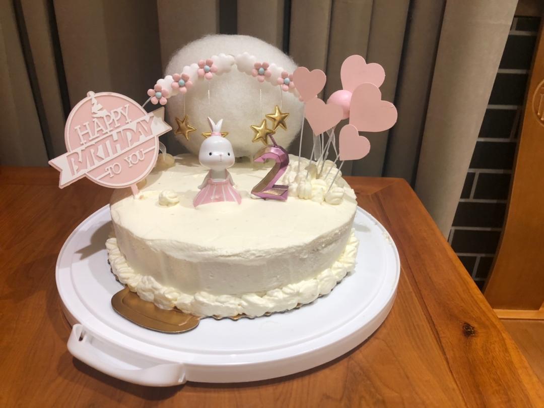 8寸可可戚风蛋糕