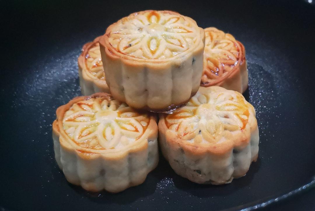 广式五仁月饼蜂蜜版（不用转化糖浆）
