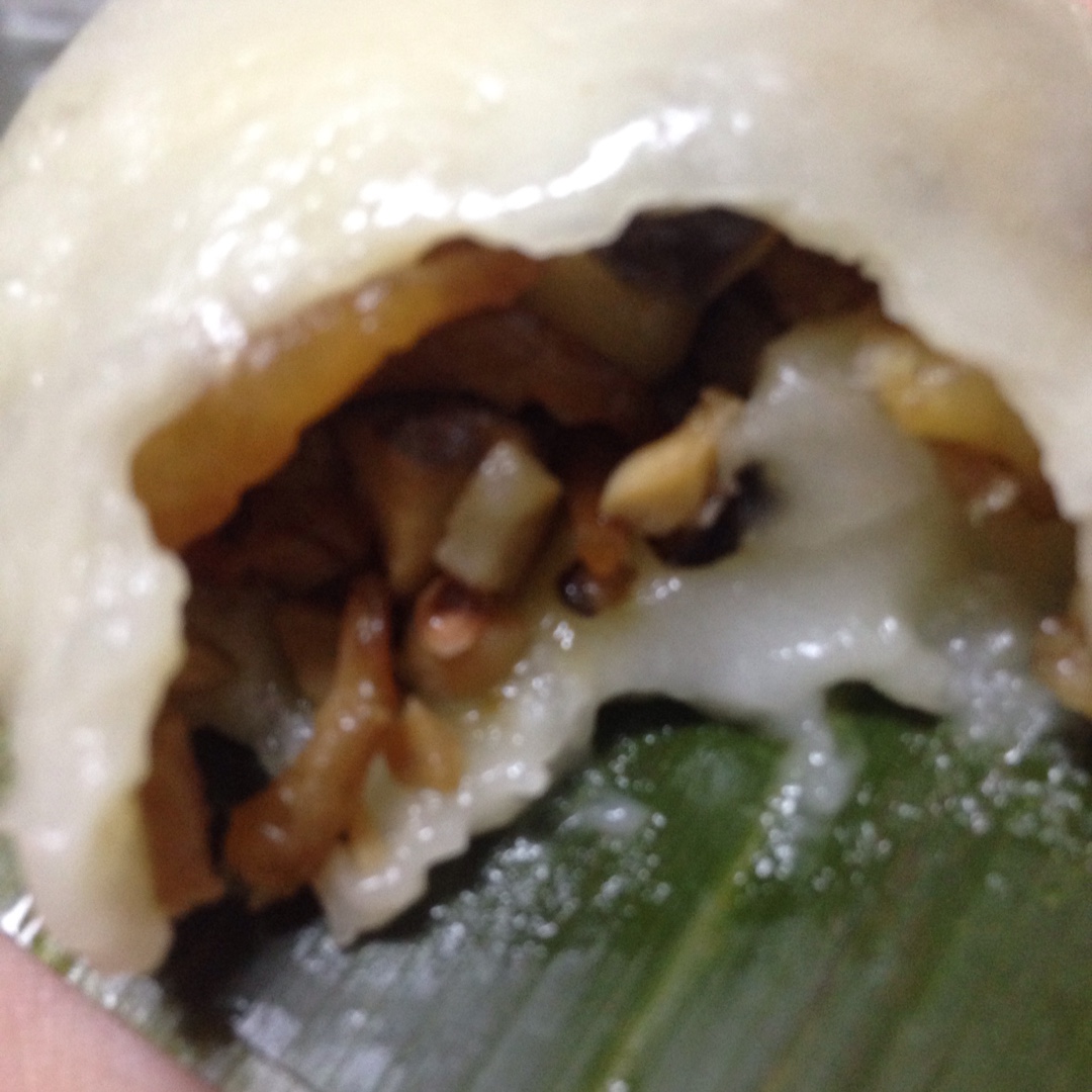 蕉叶咸味茶果
