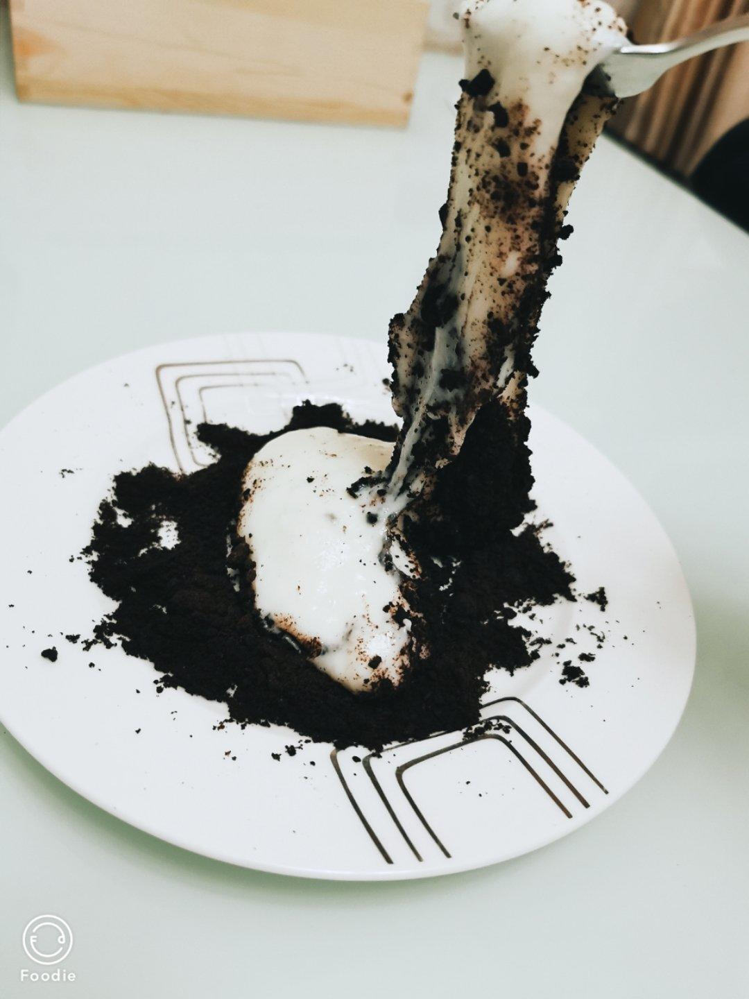 奥利奥鲜奶麻薯