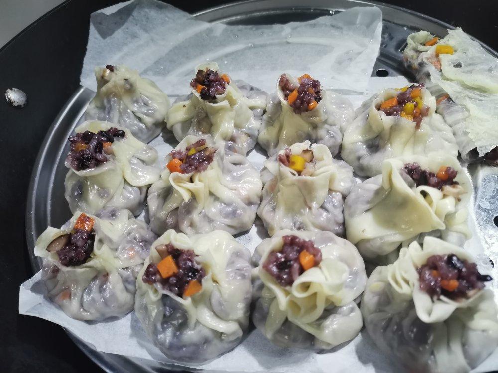 紫米烧麦 宝宝辅食食谱