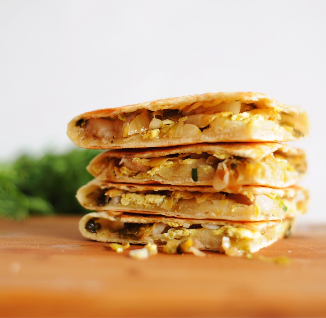 榆木小花生做的芙蓉麦饼