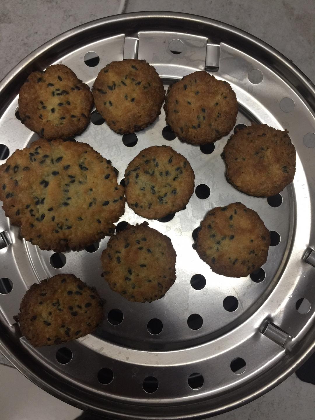 红茶芝麻小饼干（空气炸锅版）