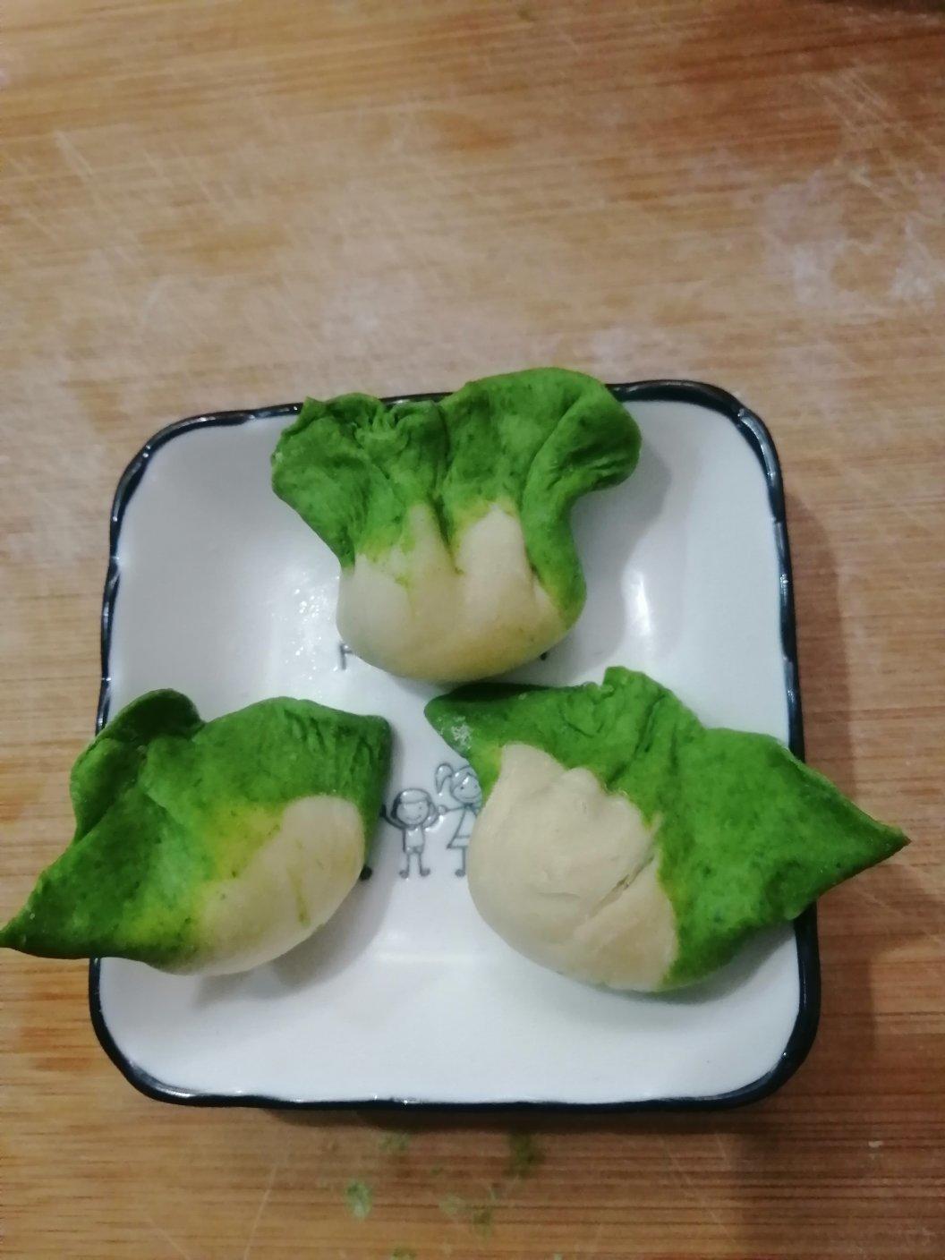 翡翠白菜饺