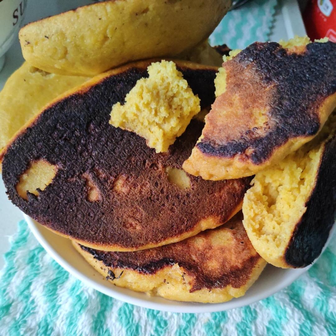 快速烙玉米饼