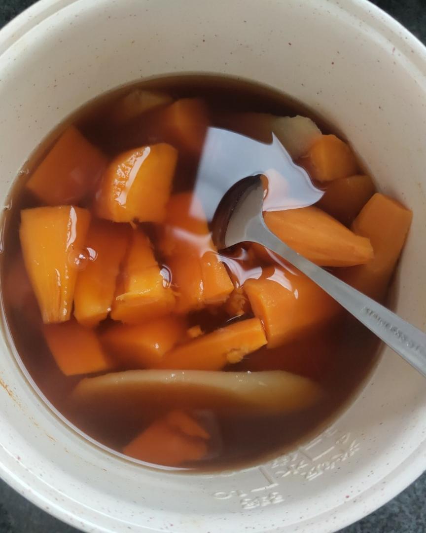 懒人菜谱－红薯糖水