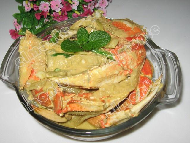 椰香咖喱蟹的做法