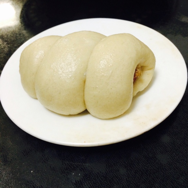 美美的奶香甜馒头