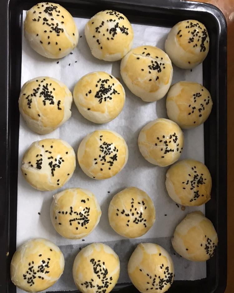 蛋黄酥，手工蛋黄酥