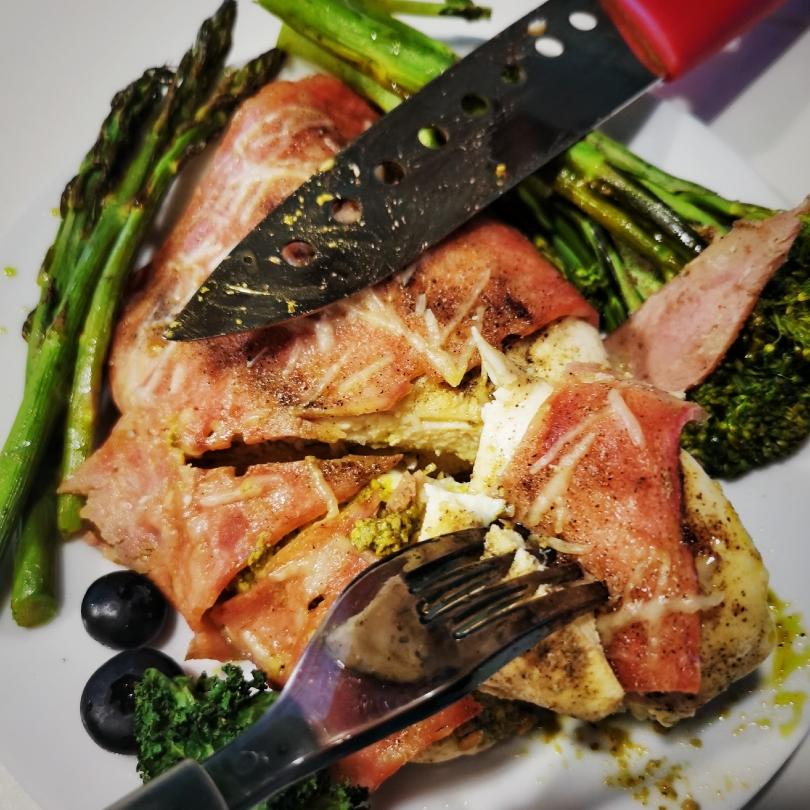 罗勒酱烤鸡胸🧡的做法