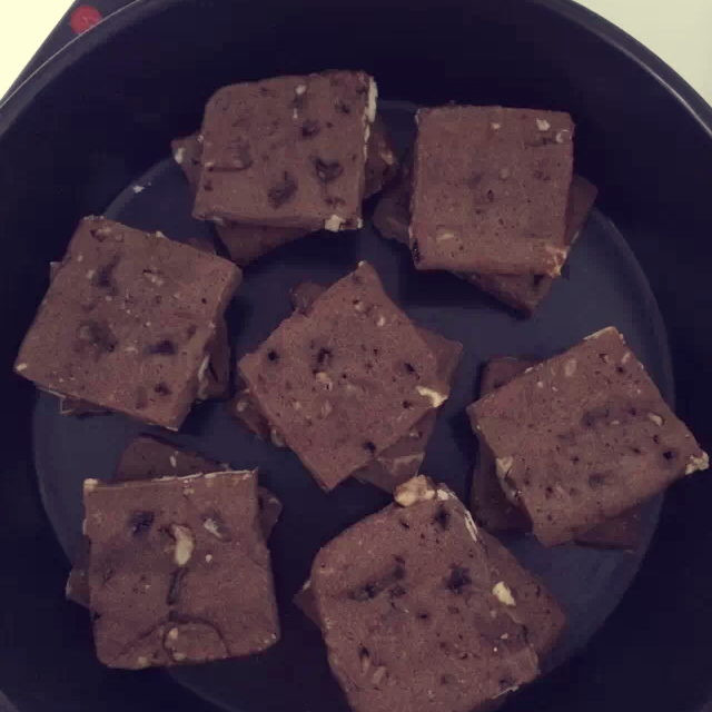 巧克力坚果意式脆饼