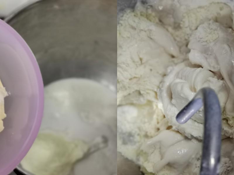 纯奶手撕吐司的做法 步骤1