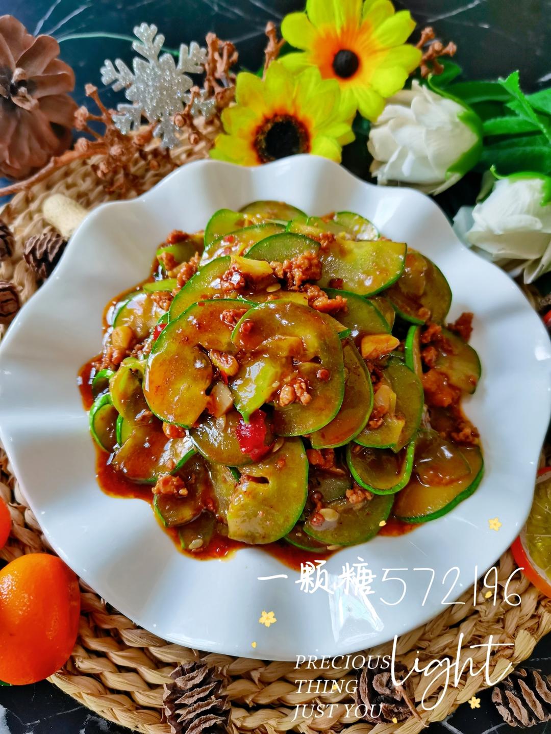 下饭🍚༄「肉末黄瓜🥒」༄