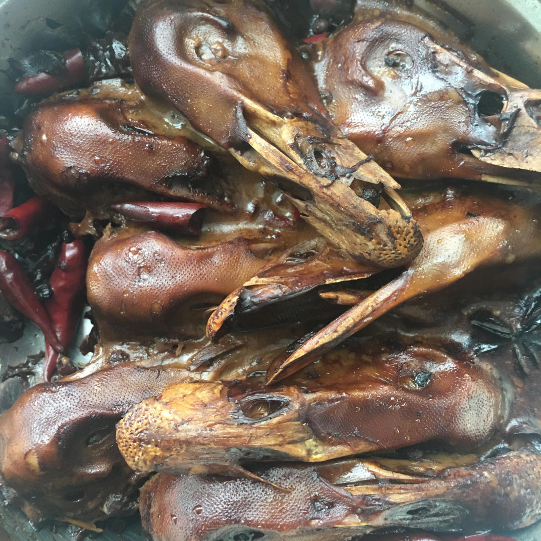 麻辣鸭头