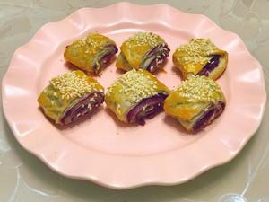 最简单的快手紫薯酥的做法 步骤7