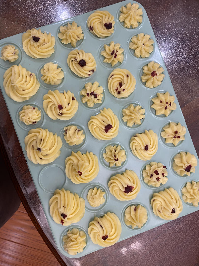 巨好吃0⃣️食材‼️酥到掉渣的淡奶油曲奇