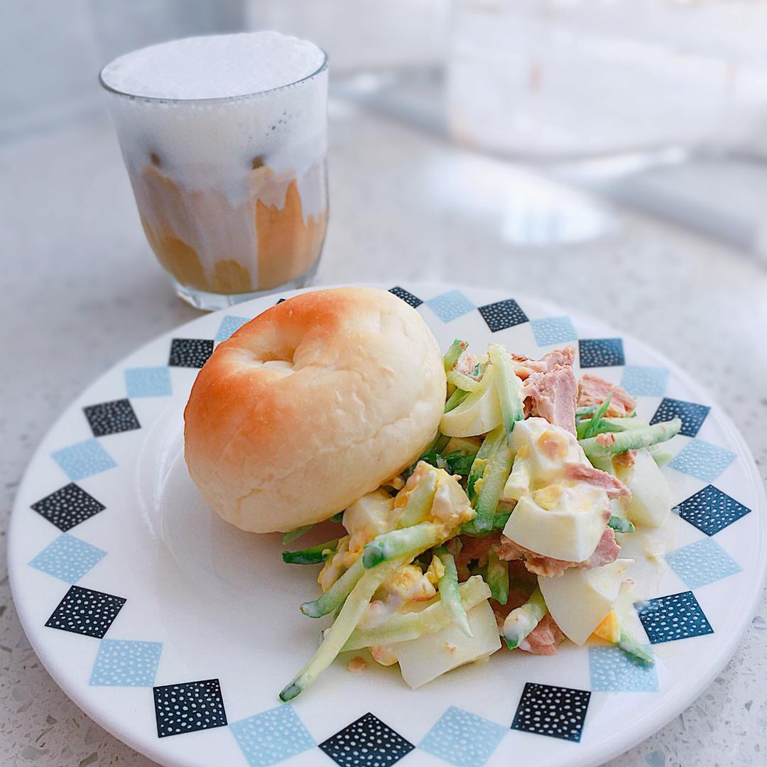 纯奶手撕吐司的做法 步骤1