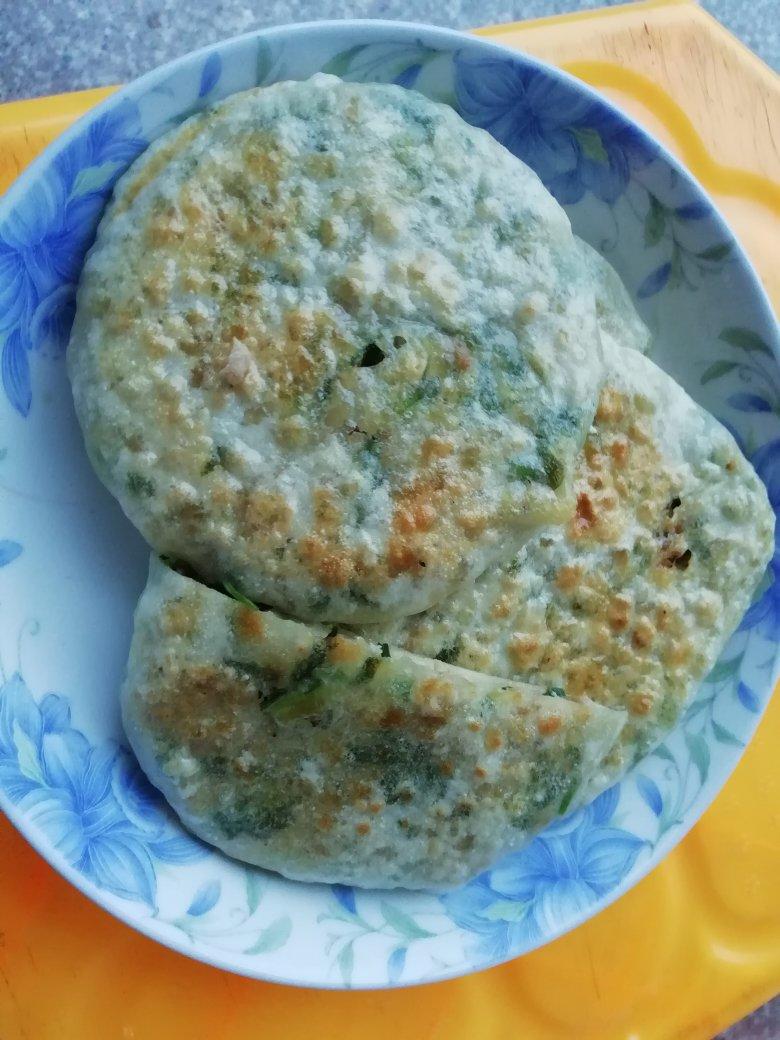 薄皮韭菜饼