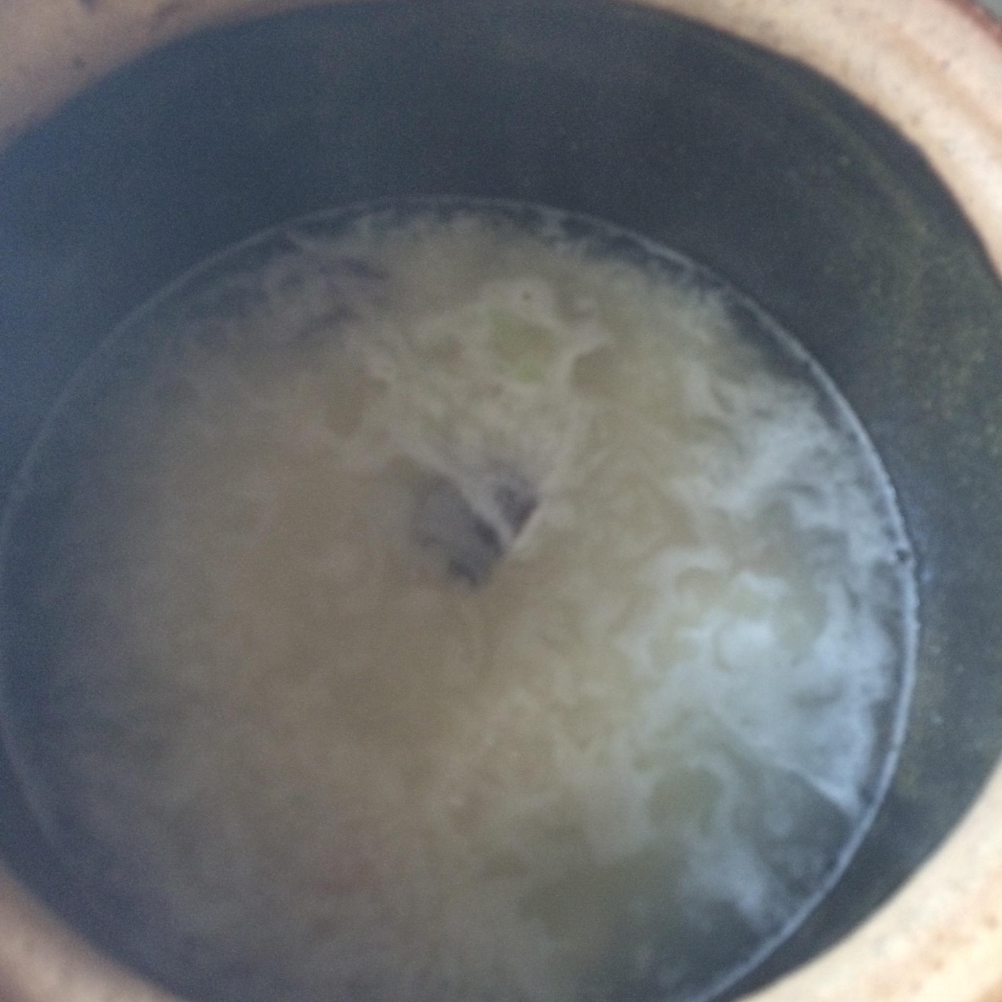 香菇鸡丝粥（感冒版）的做法 步骤4