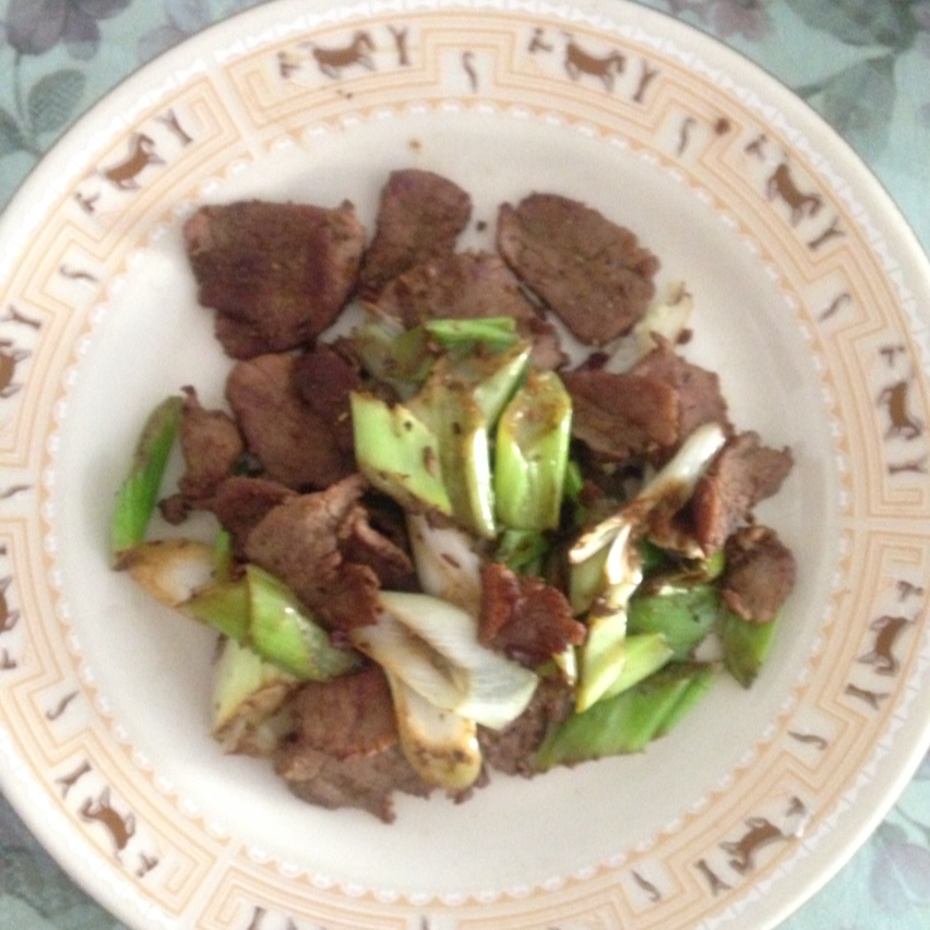 葱爆羊肉