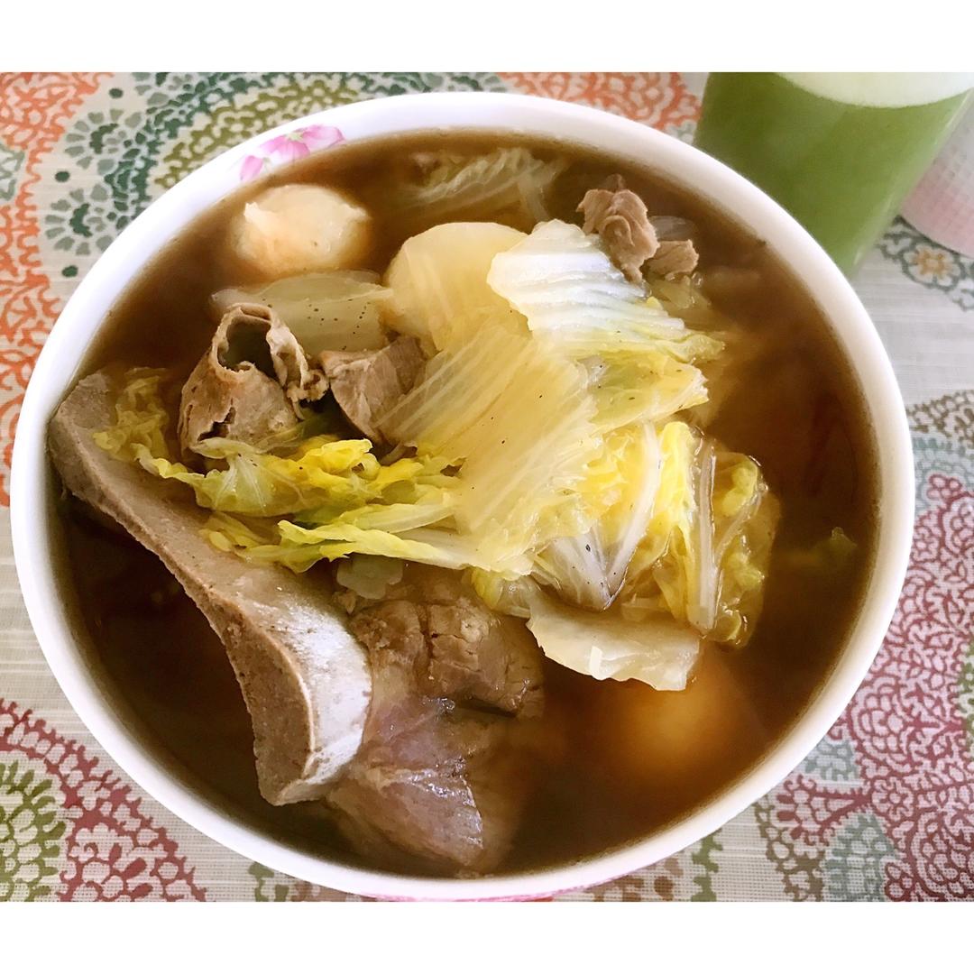 sabrina0602做的白菜豆腐炖排骨