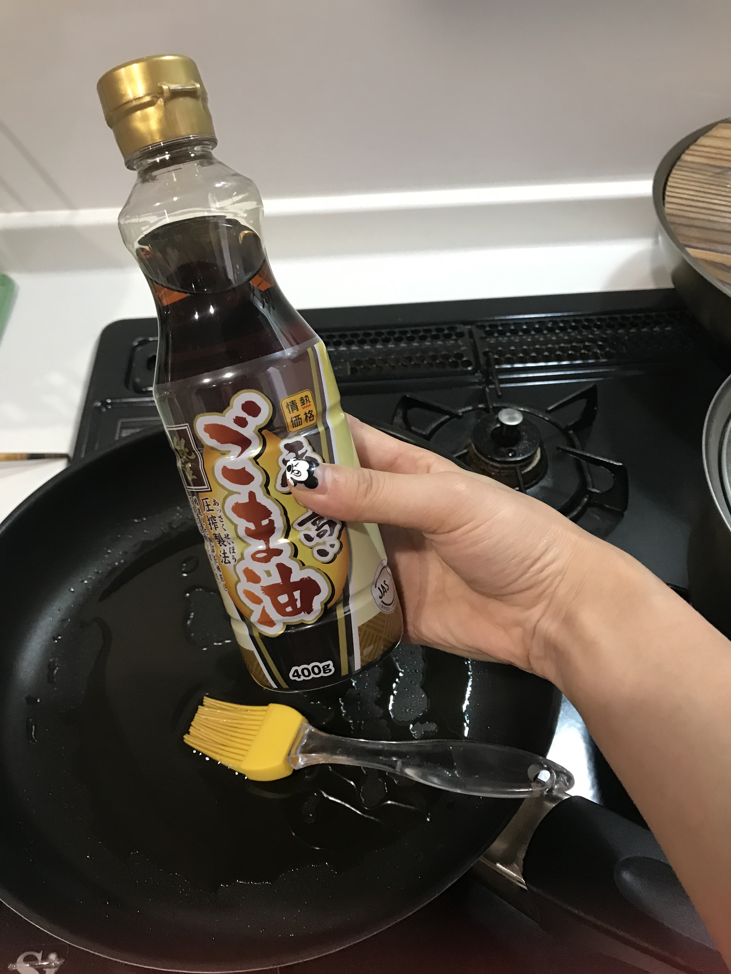 日式煎饺子「煎法」的做法 步骤1