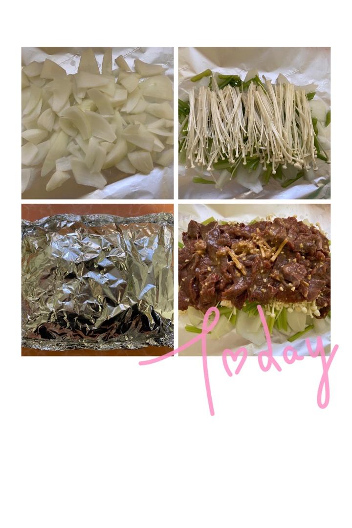 平底锅锡纸牛肉（超快手）