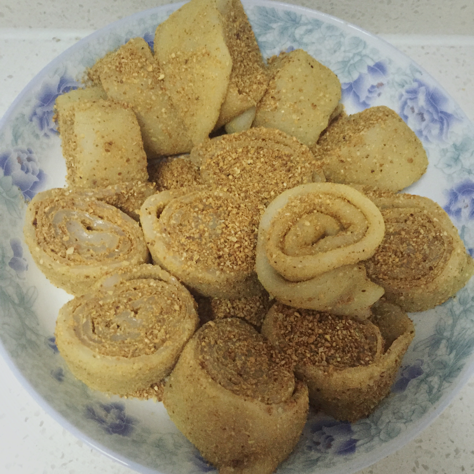 驴打滚 小时候的豆面卷