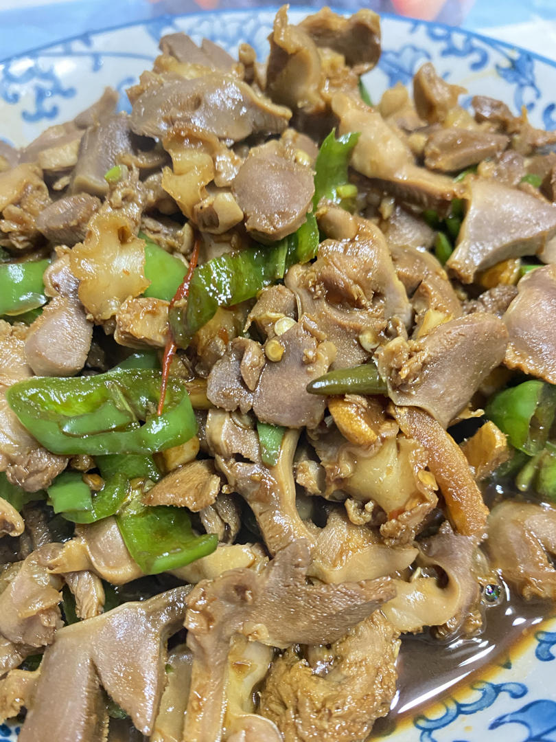 湖南口味香辣鸡胗
