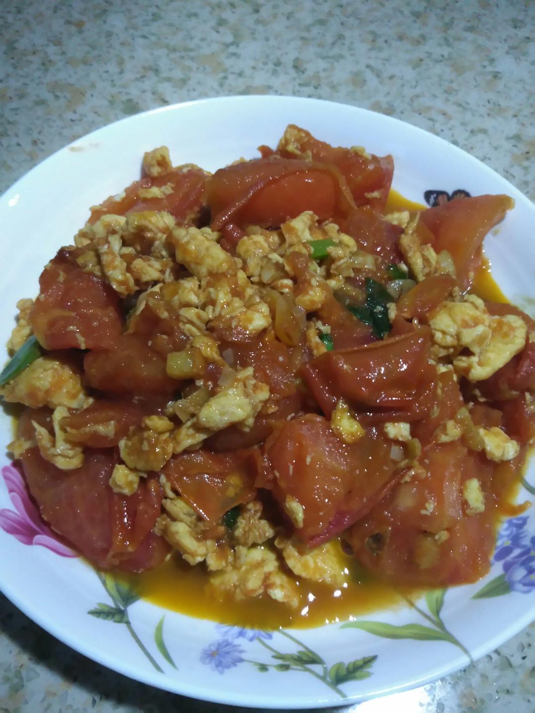 致敬经典之：番茄炒蛋