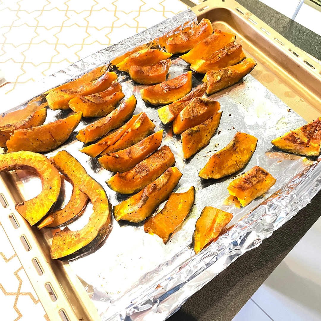 蒜香烤南瓜